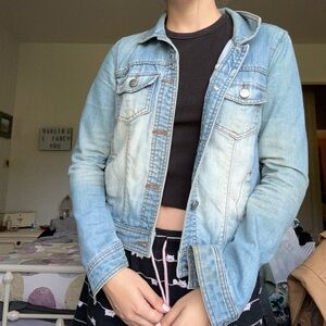 Blue denim jacket